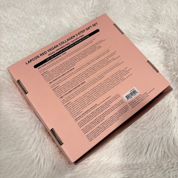 LAPCOS | Red Vegan Collagen 3-Step Set NEW IN BOX - Picture 9 of 12